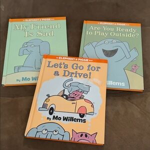 Elephant & Piggie 3 Book Set By Mo Willems